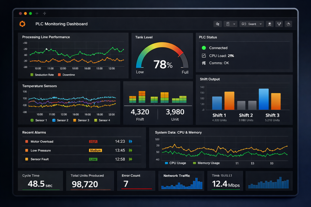 edgeinsight dashboard generated